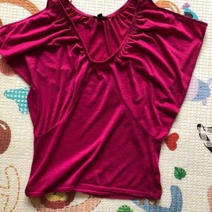 Jacob top in fuchsia